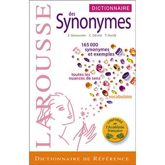 Dictionnaire des synonymes