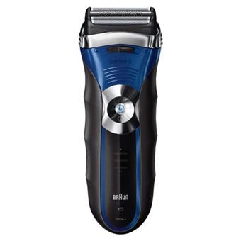 Braun Series 3 380s-4 - Rasoir - sans fil - bleu/noir