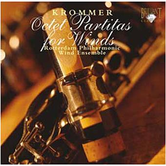 Partitas pour octuor à vent Franz Krommer CD album Achat & prix
