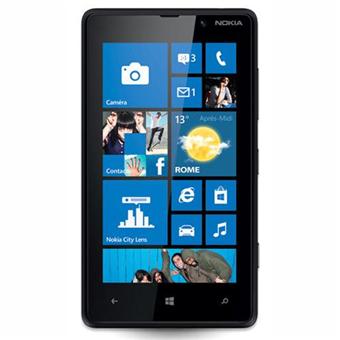 Nokia Lumia 820 - 4G smartphone - RAM 1 Go / Mémoire interne 8 Go - microSD slot - écran OEL - 4.3" - 800 x 480 pixels - rear camera 8 MP - noir