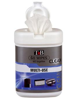 T'nB Boîte 60 lingettes de nettoyage - Multimédia