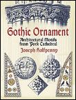 Gothic ornament architectural motifs from gothic ornament
