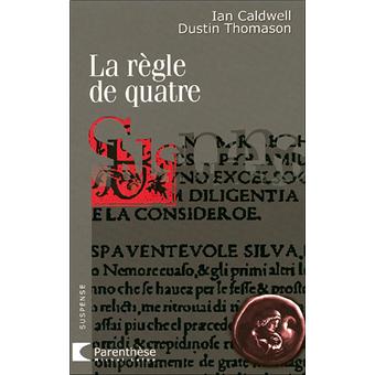 Couverture : La règle de quatre