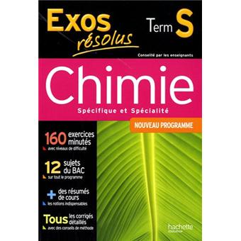 Exos Resolus Chimie Term S - 