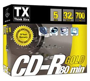 TX CD-R 80 min x5 - CD vierge - Achat & prix | fnac