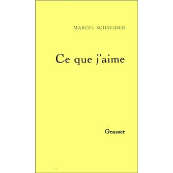 Ce Que J'Aime - 1