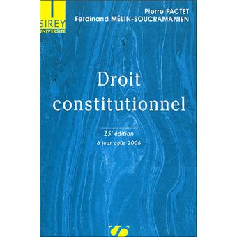 Droit constitutionnel