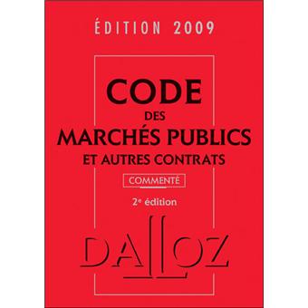 Code des marchés publics et autres contrats