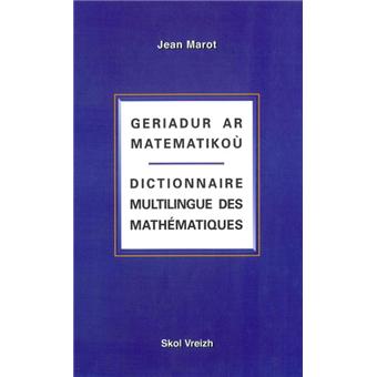 Dictionnaire multilingue des mathématiques