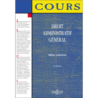Droit administratif général