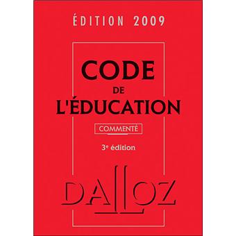 Code de l'éducation 2009