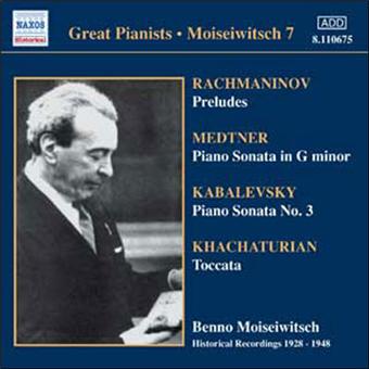 Sergueï Rachmaninov, Nikolaï Medtner, Dmitri Kabalevski - 1
