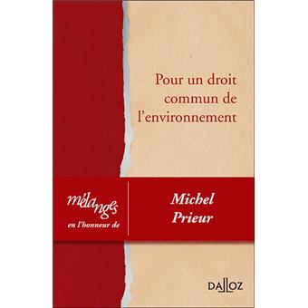 Mélanges Prieur