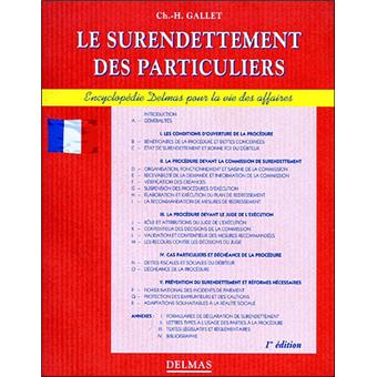 Le surendettement des particuliers