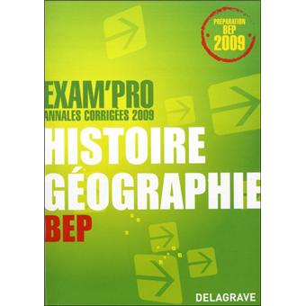 Histoire géographie BEP - 1