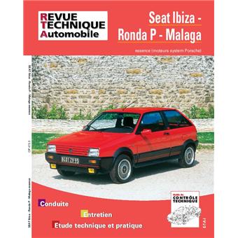 Revue technique automobile 473.3 Seat Ibiza Ronda & Malaga essence 84-89