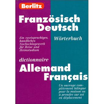 German-French Berlitz Bilingual Dictionary - Paperback - 2002 - 1