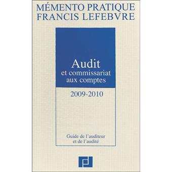 Audit et commissariat aux comptes 2009-2010