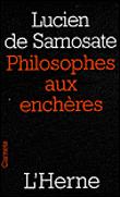 Les philosophes aux enchères
