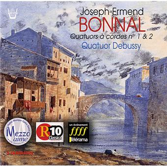 Quatuors à cordes 1 & 2 JosephErmend Bonnal CD album Achat