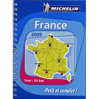 Mini Atlas France 2009 Edition 2009 Broche Collectif Michelin Achat Livre Fnac