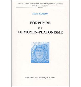 Porphyre et le moyen-platonisme