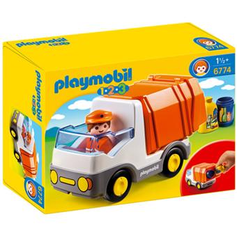 Soldes Playmobil Camion avec benne et plateforme interchangeables