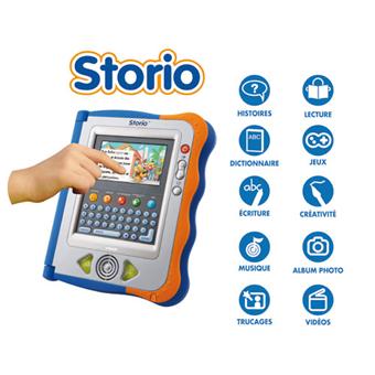 Tablette Tactile enfant Vtech Storio Bleue + Jeu Rufus - Tablettes
