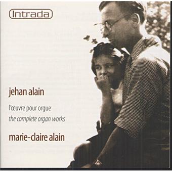 L'Oeuvre d'orgue - Jehan Alain - Marie-Claire Alain - CD