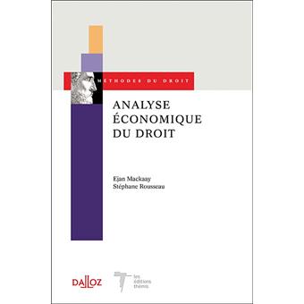 Analyse économique du droit - 3e ed.