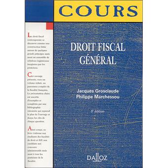Droit fiscal général