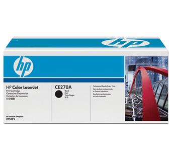 Toner HP Color LaserJet CE270A - Noir - 1