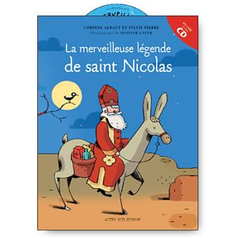 La merveilleuse légende de Saint-Nicolas Livre avec un CD audio - Livre ...