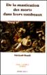 De la mastication des morts dans leurs tombeaux - Michaël Ranft - (donnée non spécifiée)