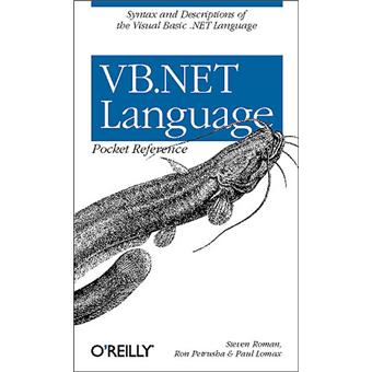 VB.Net language pocket reference