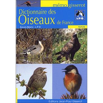 Dictionnaire des oiseaux de France - 1