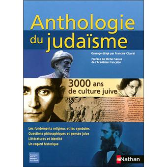 Anthologie Du Judaisme 3000 Ans De Culture Juive 3000 Ans De Culture Juive Broche Francine Cicurel Michel Serres Achat Livre Fnac