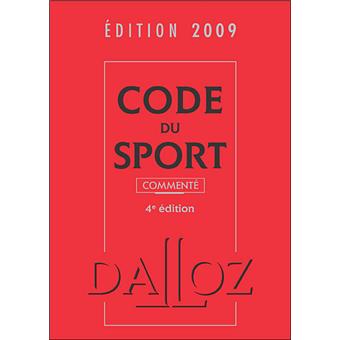 Code du sport commenté