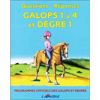 Manuel Galops 1 à 4 - Équitation - Livre D'Occasion En Bon État
