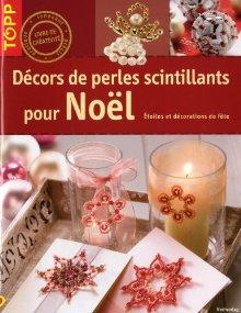 Decors de perles scintillants pour noel Étoiles et décorations de fête et livre de créativité 