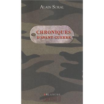 Chroniques Davant Guerre - 