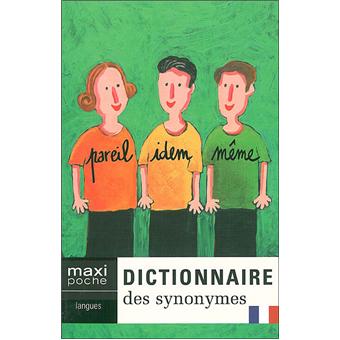Dictionnaire des synonymes