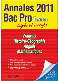 Annales Bac pro tertiaire - 1