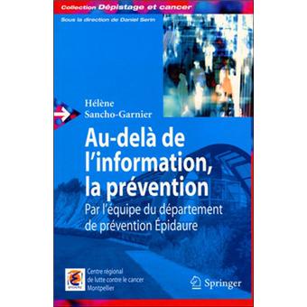 Au-delà de l'information la prévention