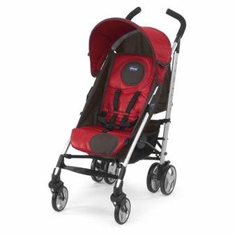 Poussette chicco lite way rouge best sale