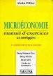 Microeconomie manuel exercices corriges - 1