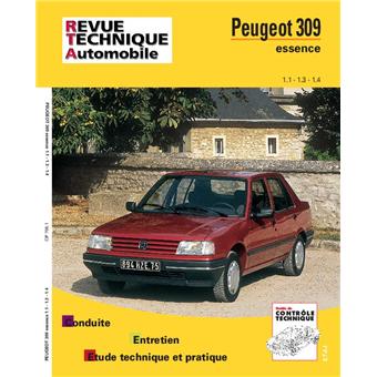 Revue technique automobile 706.1 Peugeot 309 essence (86-93)