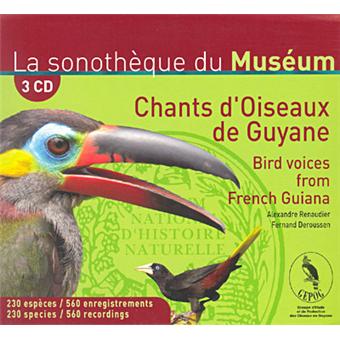 Chants Doiseaux De Guyane Coffret Inclus Livret 72 Pages