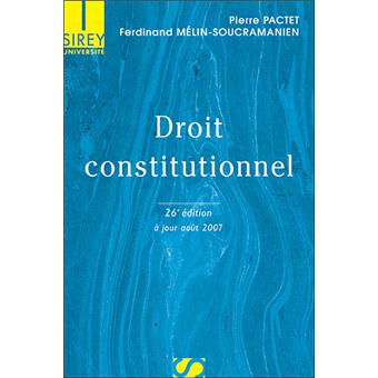 Droit constitutionnel
