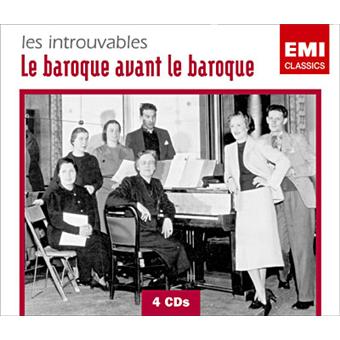 Le Baroque avant le Baroque - Les Introuvables - Coffret 4CD